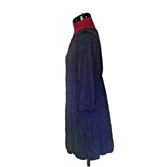 Boden Womens Lucie Tunic Size 8 Petite  Blue  3/4 Sleeve - Picture 3 of 6